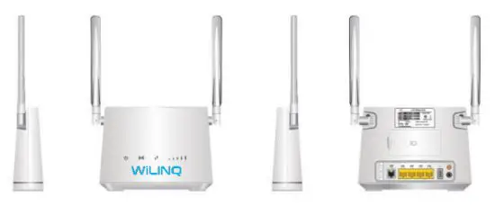 WiLINQ D010U LTE Wireless Router - Product Diagram