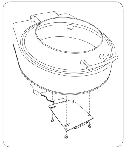 Fitting/Removing the Heating Plate