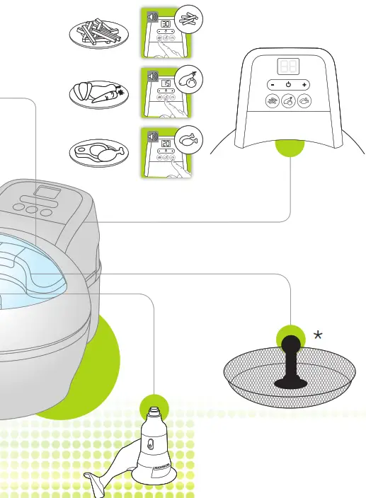 Tefal FZ750060 Air Fryer - ACTIFRY EXPRESS1