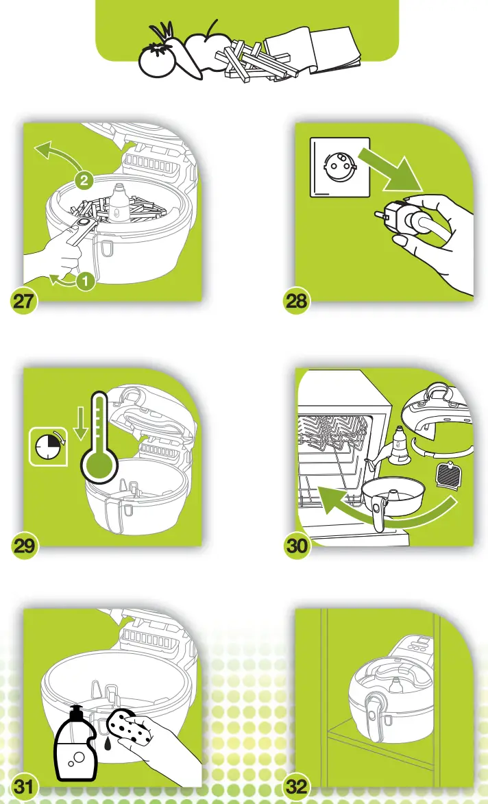 Tefal FZ750060 Air Fryer - ACTIFRY EXPRESS5
