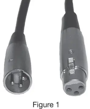 ADJ H2O DMX IR 80 Watt LED Water Flowing Effect Light Projector - Data Cable