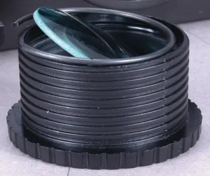 ADJ H2O DMX IR 80 Watt LED Water Flowing Effect Light Projector - Lens 2