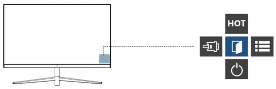 FIG 8 How to Use the Monitor Button