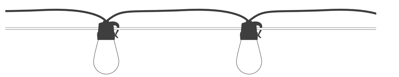 ASAHOM S1020 RGB Outdoor String Lights 2