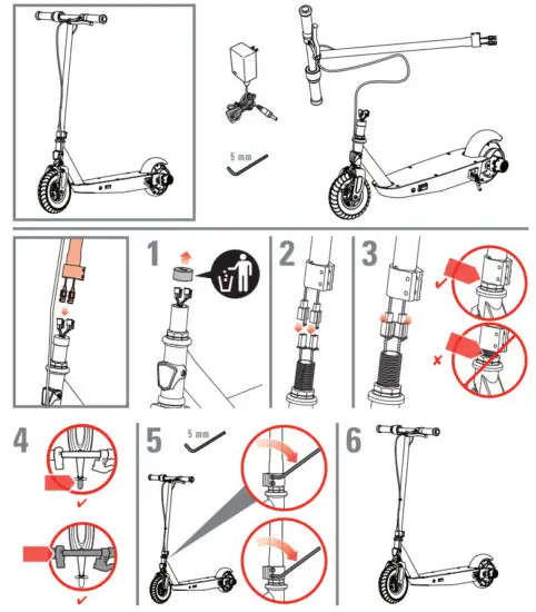 Razor 476950 Power Core S85 Electric Hub Motor Scooter - figure 1