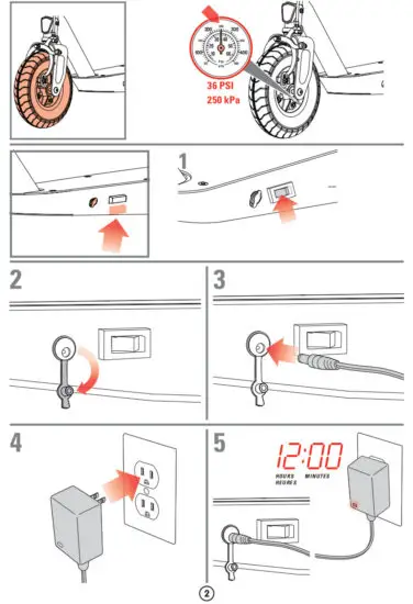 Razor 476950 Power Core S85 Electric Hub Motor Scooter - figure 2