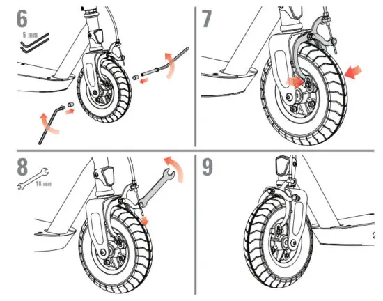 Razor 476950 Power Core S85 Electric Hub Motor Scooter - figure 7