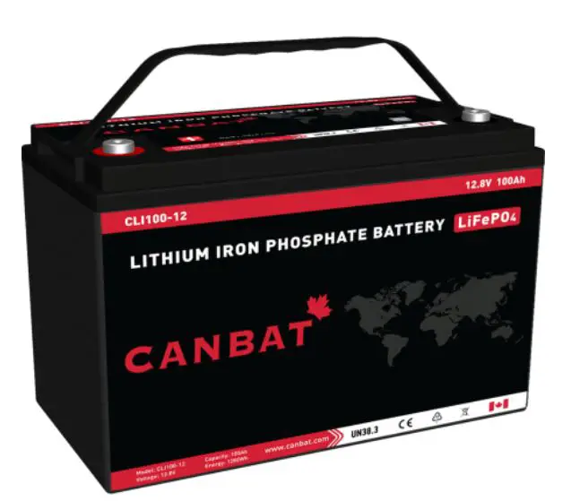 CANBAT -CLI55-12 -Lithium -Iron -Phosphate -Battery -LiFePO4 -PRODUCT