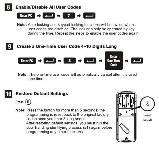 Lane-hlk8581-Touchpad-Electronic-Deadbolt-Lock-fig27
