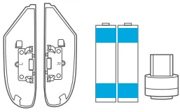 ANKER Y1370 Replacement Parts Kit for Charging Dock for Oculus Quest 2-f1