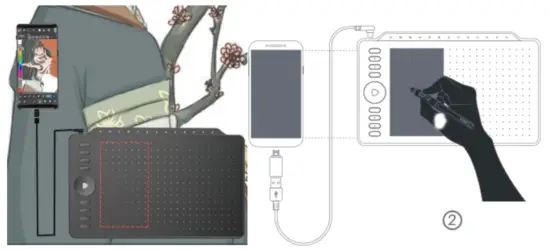 GAOMON M1220 Pen Tablet - tablet