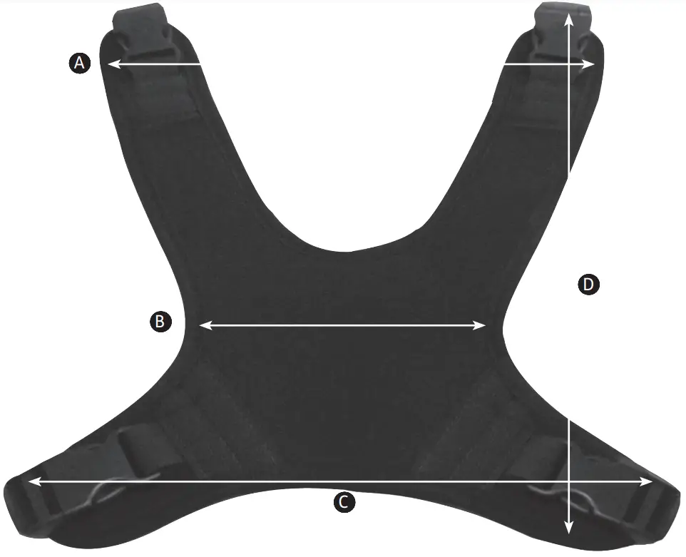 LECKEY 155-N001 Butterfly and H Style Harness - fig2