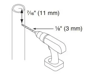 FIG 18 Drill New Hole