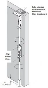 FIG 20 Assemble Rods & Latches