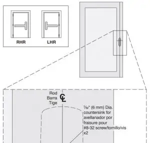 FIG 6 Prepare Door Cutout