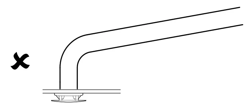 Xpelair Illumi Shower Fan Complete -- Any condensation build-up will run towards external vent