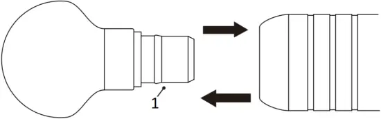 ZARIFA USA Z-Smart Mini Massage Gun D