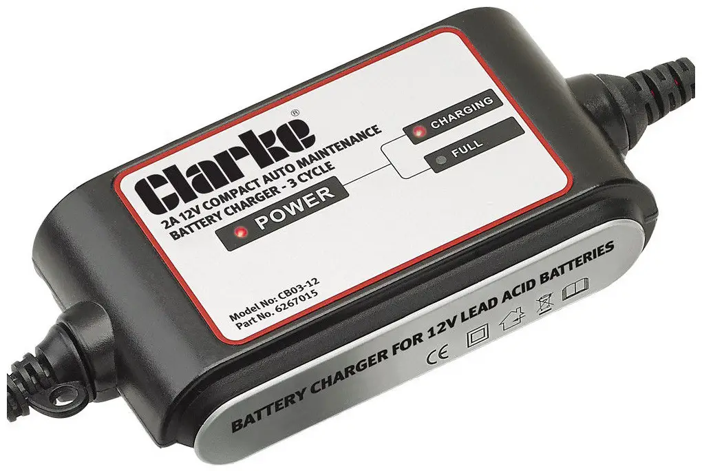 Clarke CBO3-12 Automatic Battery Charger Maintainer