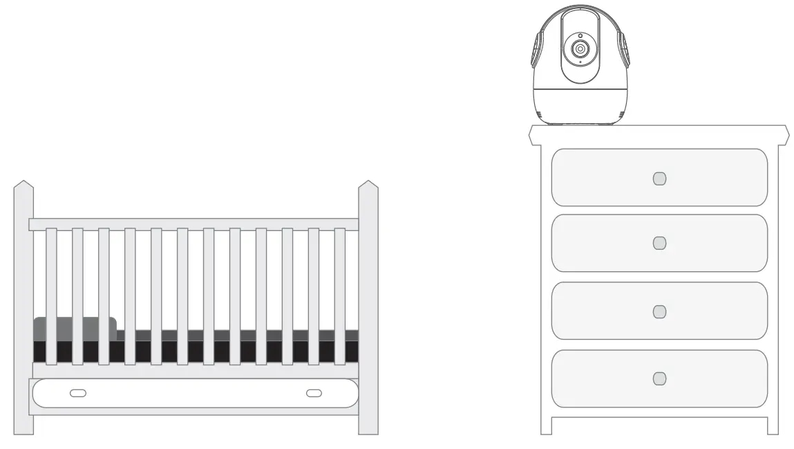 Shenzhen GD8205 Digital Wireless Baby Monitor - Product structure 2