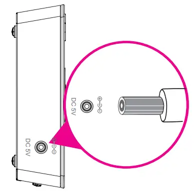 Shenzhen GD8205 Digital Wireless Baby Monitor - receiver