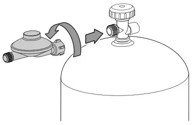 Trotec TGH11E Gas Heater Fan - Assembly and installation 3