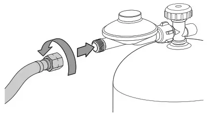 Trotec TGH11E Gas Heater Fan - Assembly and installation 4