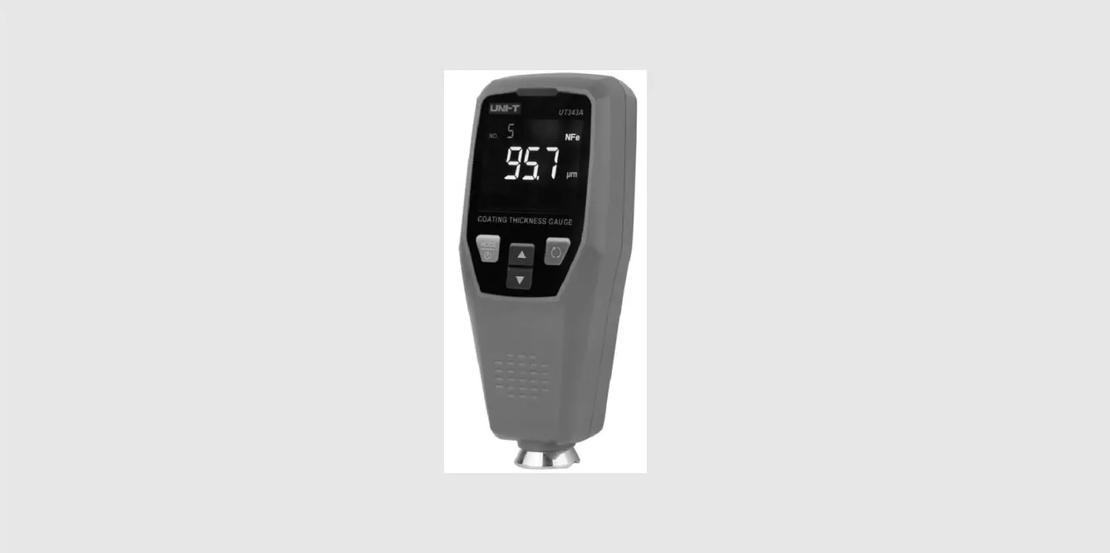 Uni-t Ut343a Coating Thickness Gauge User Manual Uni-t Ut343a Coating Thickness Gauge User Manual