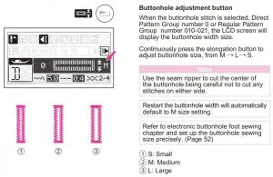 FIG 58 Operation buttons