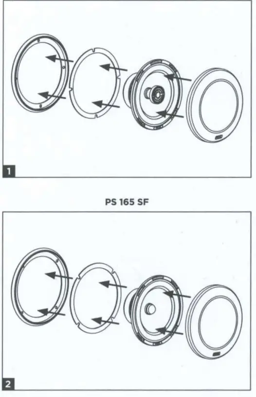 FOCAL PC 165 SF Slatefiber 2 Way Coaxial Kit 1