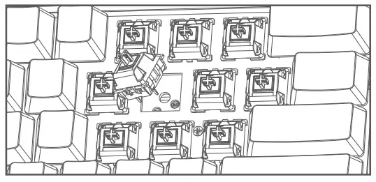 Hot swap operation steps