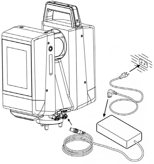 trimble X12 3D LASER SCANNER - POWER SUPPLY1