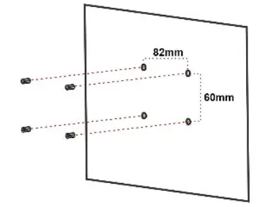 KRAMER K-CamHD 1080p Pro USB PTZ Camera - Find the correct location on the wall