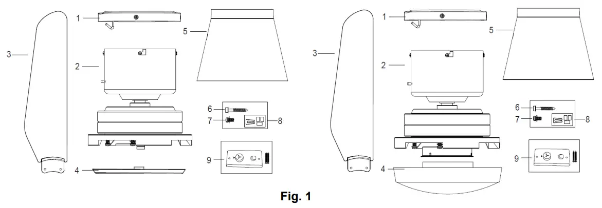 LUCCIAIR SKU-212999 AIRFUSION ARIA CTC CEILING FAN - fig1