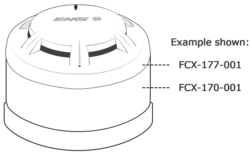Firecell FCX 170-001 Wireless Detector -