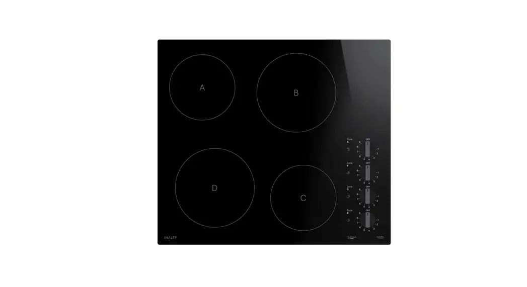 Inalto Icc604k1 60cm Ceramic Cooktop User Guide