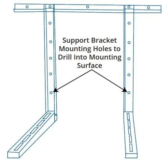 FIG 9 Installation Of The Bracket