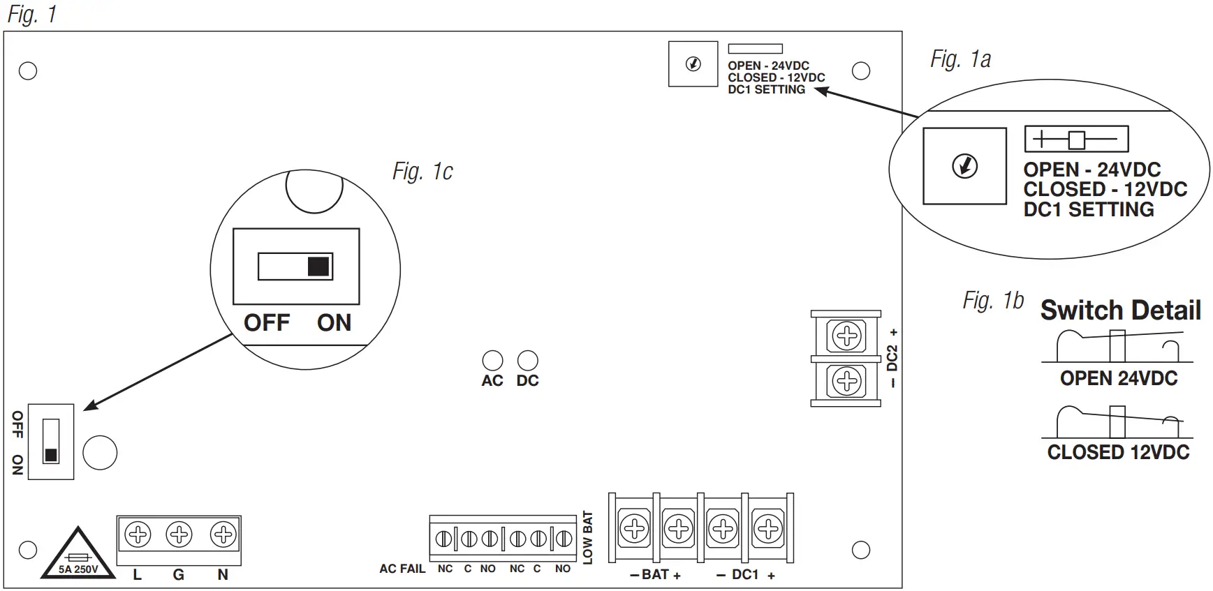 Altronix Dual Output Off-Line Power Supply Charger fig 1