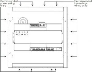 Installing DIN rail load controller