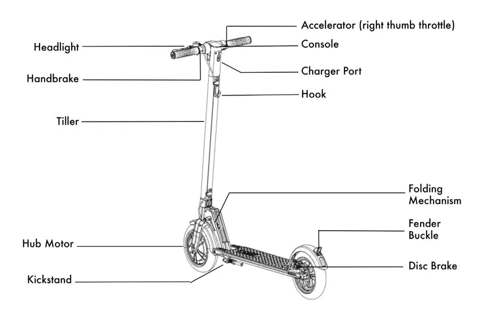GOTRAX-GXL-V2-E-Scooter-Handbrake-Edition-3