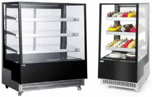 Arktic REFRIGERATED DISPLAY CABINETS WITH 3 SLANTED SHELVES