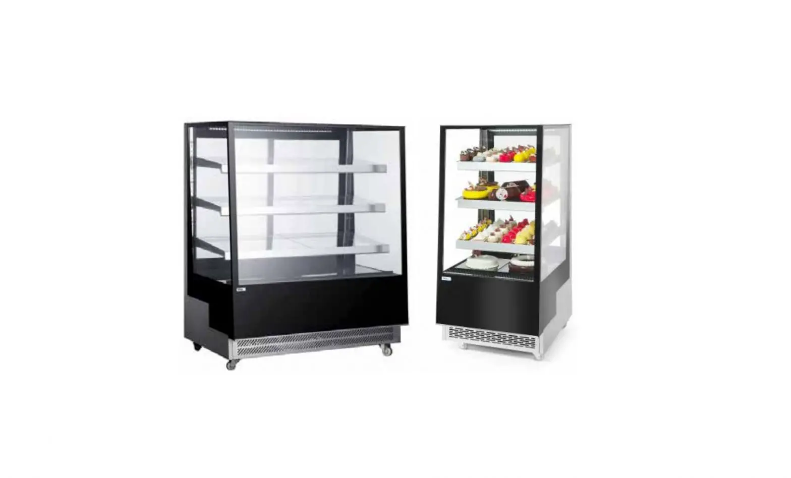 Arktic Refrigerated Display Cabinets With 3 Slanted Shelves User Manual