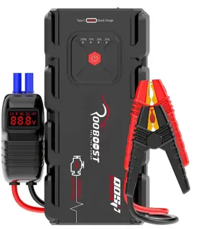 ROOBOOST RB-2000 Extreme Safe Jump Starter and Power Bank