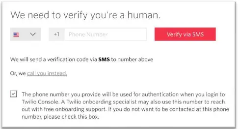 Software s Twilio setup for StarLeaf VoiceConnect 3