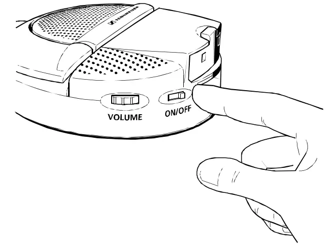 SENNHEISER Wireless RS 65 Headphone receiver