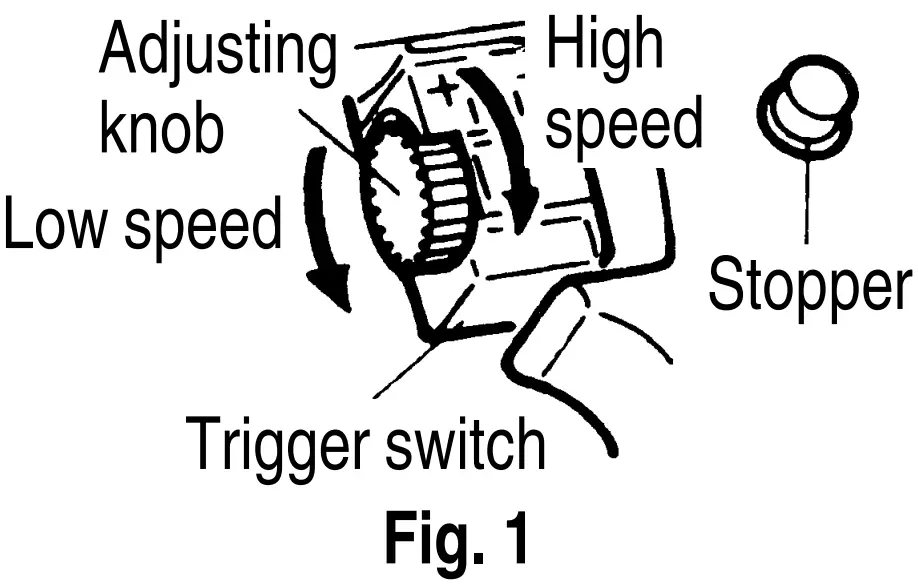 HIKOKI FD 10SA power hand drill - FIG 1