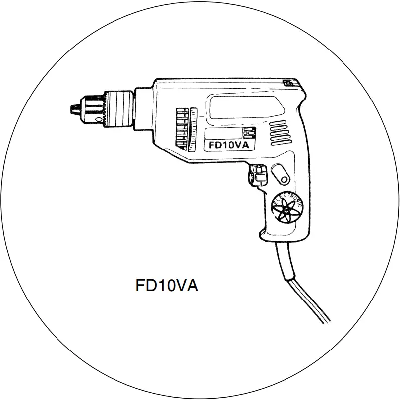 HIKOKI FD 10SA power hand drill