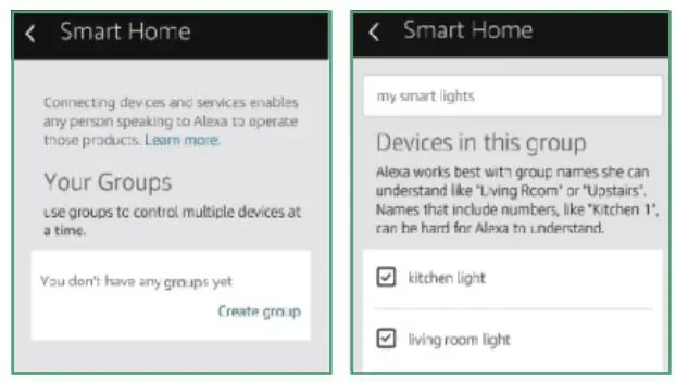 Ecobene Lighting ECO-SDWB15W Smart LED Downlight User Manual - Control devices by voice