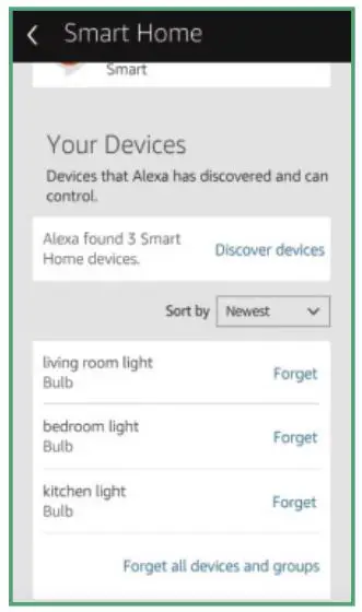 Ecobene Lighting ECO-SDWB15W Smart LED Downlight User Manual - Discover devices