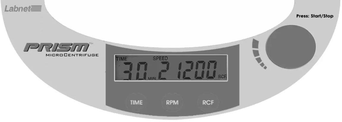 2.1 Operation Safety Precautions  Never use the centrifuge in any manner not specified in these instructions.  Never operate the centrifuge without a rotor properly attached to the shaft.  Always use a wrench to tighten the rotor nut. Never tighten rotor nut by hand only.   Never fill tubes while they are in the rotor. Liquid spillage may harm unit.  Never put hands in the rotor area unless the rotor is completely stopped.  Never move the centrifuge while the rotor is spinning.  Never use solvents or flammables near this or other electrical equipment.  Never centrifuge flammable, explosive, or corrosive materials.  Never centrifuge hazardous materials outside of a hood or a proper containment facility.  Always load the rotor symmetrically. Each tube should be counter-balanced by another tube of the same type and weight.  Always locate the centrifuge within easy access to an electrical outlet.  Always use only microcentrifuge tubes made from plastic and designed to withstand centrifugal forces of at least 21,200 x g.  Always use a wrench to tighten the rotor nut. Do not operate the centrifuge if any of the following conditions exist:  The centrifuge has not been installed properly.  The centrifuge is partially dismantled.  Service has been attempted by unauthorized or unqualified personnel.  The rotor has not been installed securely on the motor shaft.  Rotors and accessories outside of the standard range are not to be used without permission from the manufacturer.  Exception: Microcentrifuge tubes made of plastic, normally available in the laboratory.  The centrifuge is located in an explosive atmosphere.  Materials to be centrifuged are combustible and/or explosive.  Materials to be centrifuged are chemically reactive.  The rotor load is not properly balanced.  The rotor nut was not tightened with a wrench.  3.0 Specifications