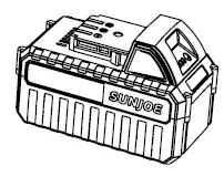 SUN JOE 24V-AJC-LTW-RM Cordless High Volume Inflator Kit-18